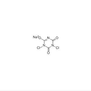 Alfa 二氯异氰尿酸钠, 97%(干燥后质量), 水<3% B23504-100G CAS: 2893-78-9